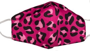 masque tissu insolite panthere rose