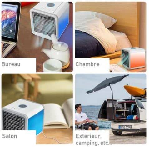 mini climatiseur rafraichisseur d'air usb