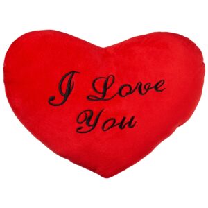 coussin coeur geant I love you