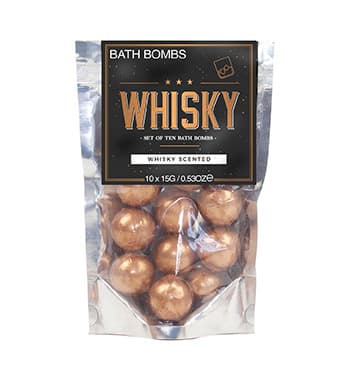 bombes de bain whisky