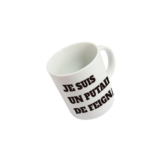 mug je suis une putain de feignasse