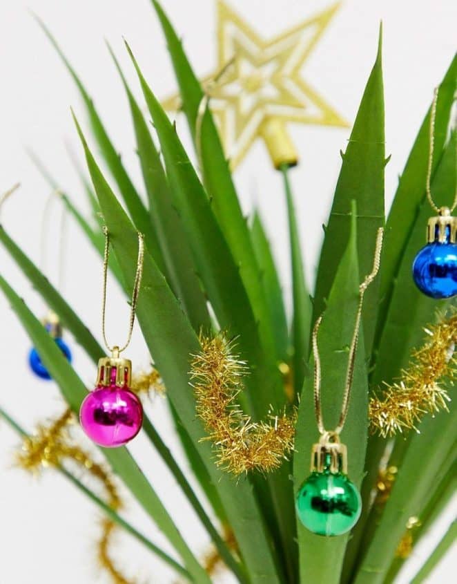 boules de noel pour plante