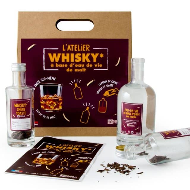 kit de fabrication maison whisky bio