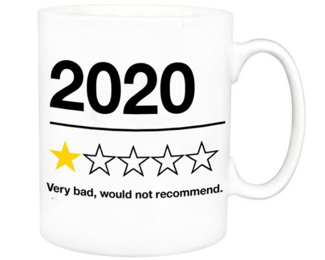 mug 2020 annee de merde