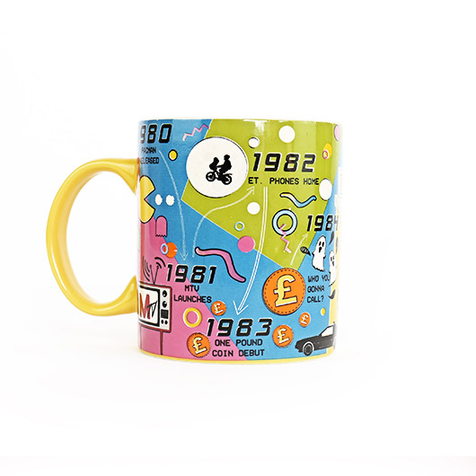 mug des années 80