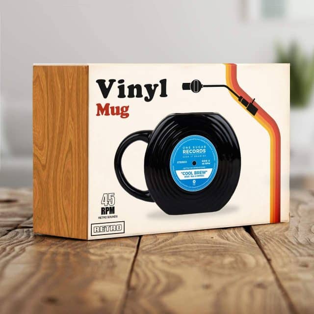 mug disque vinyle