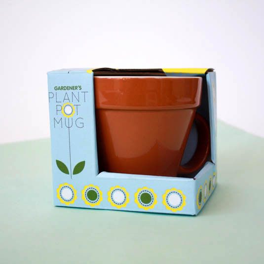 mug pot de fleur