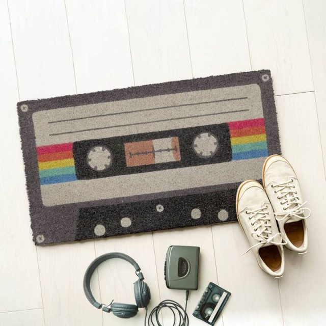 paillasson cassette années 80