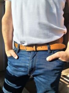 ceinture golfeur insolite