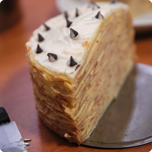 millefeuille crepe citron