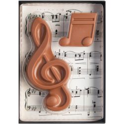 notes de musique chocolats