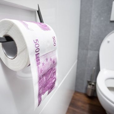 papier toilette billet 500 euros
