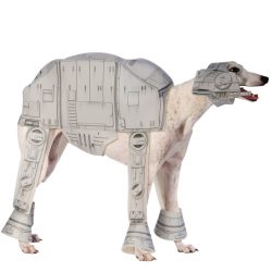 deguisement chien star wars at at