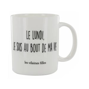 mug le lundi je suis au bout de ma vie