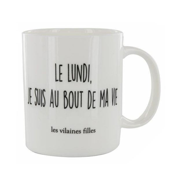 mug le lundi je suis au bout de ma vie