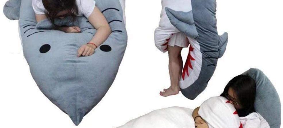 sac couchage requin