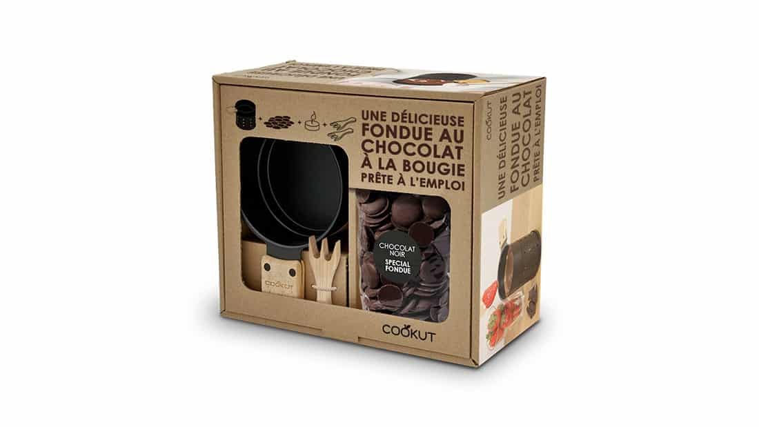 Mini Fondue Chocolat à la Bougie pour Deux | Super Insolite