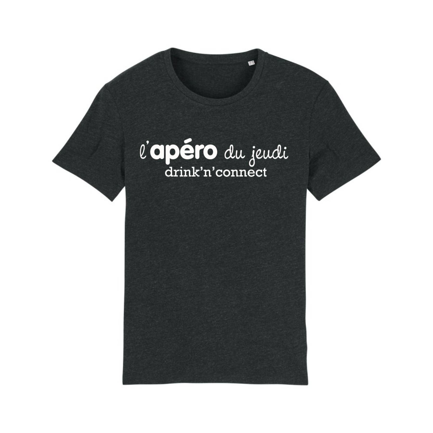 t-shirt apéro du jeudi drink and connect