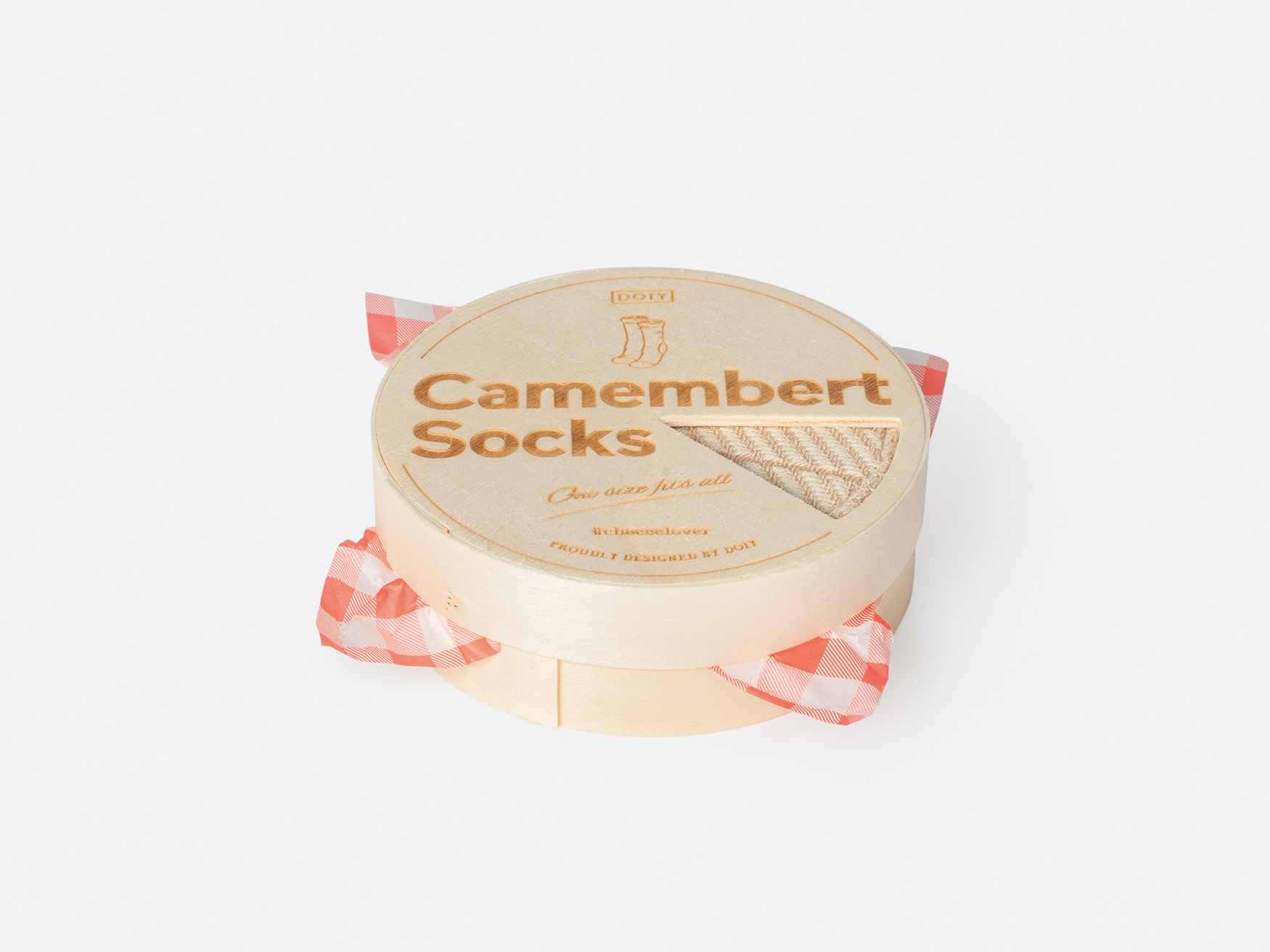 chaussettes fromage camembert