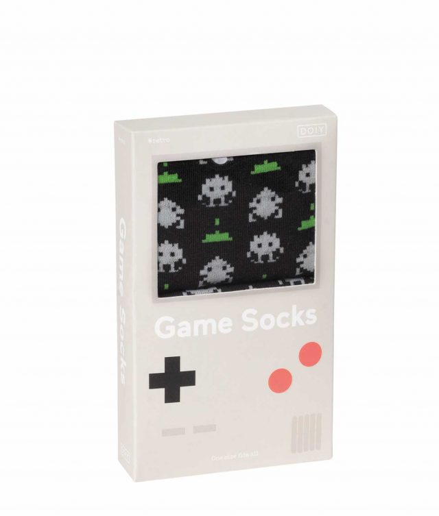 chaussettes gameboy jeux videos