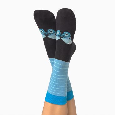 chaussettes papillon