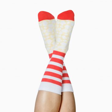 chaussettes popcorn