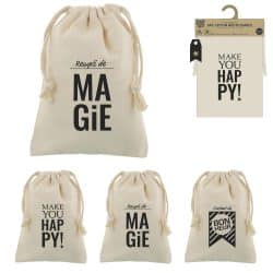 sac cadeau tissu