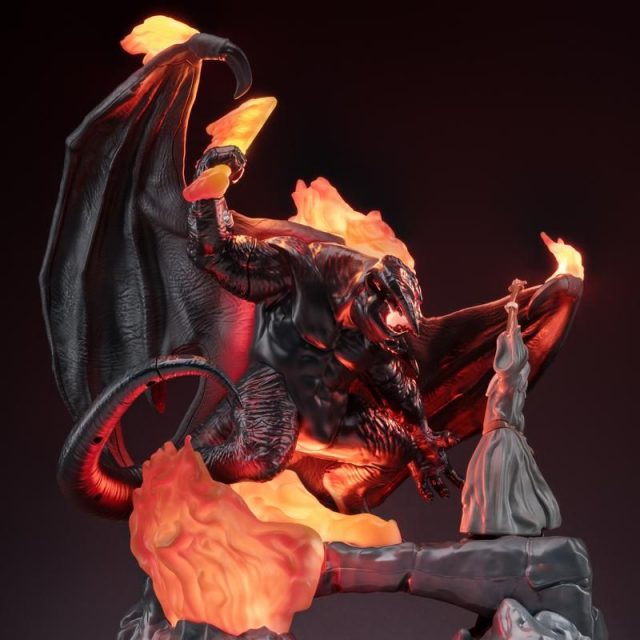 lampe seigneur des anneaux balrog gandalf