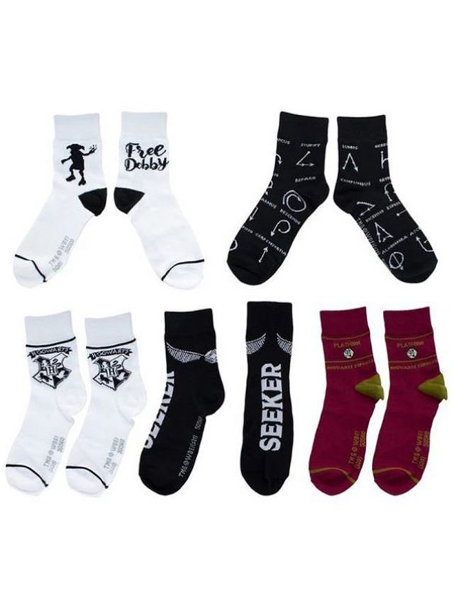 calendrier de l'avent chaussettes Harry Potter