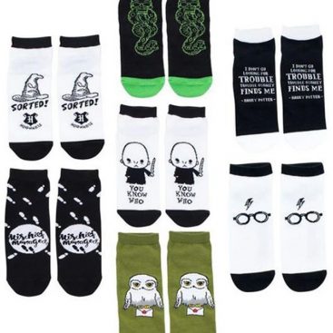 calendrier de l'avent chaussettes Harry Potter