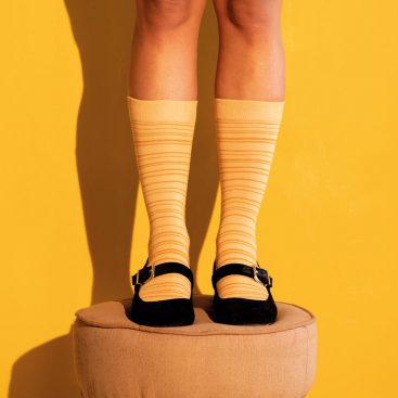 chaussettes croissant