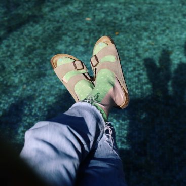 chaussettes glace en cornet