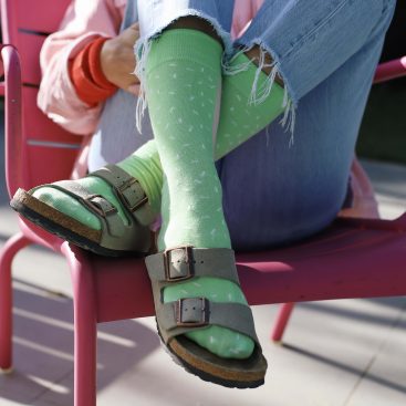 chaussettes glace en cornet