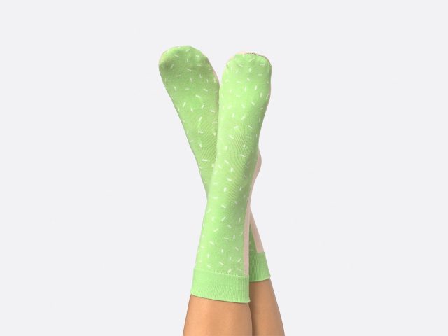 chaussettes glace en cornet