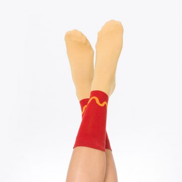 chaussettes hot-dog