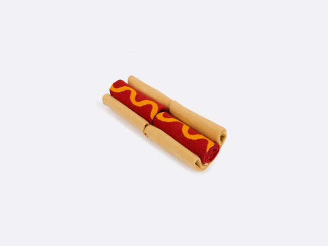 chaussettes hot-dog