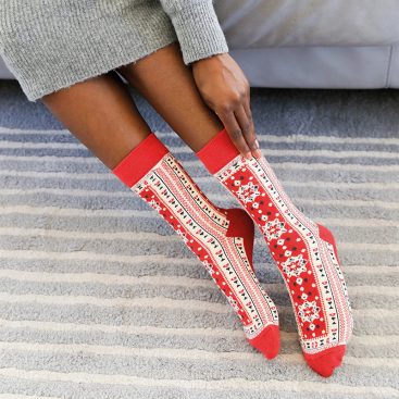 chaussettes tapis persan
