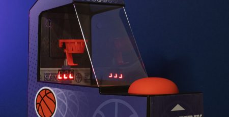 mini jeu d'arcade basketball