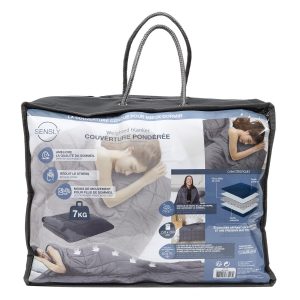 couverture pondérée gravité 7 kg