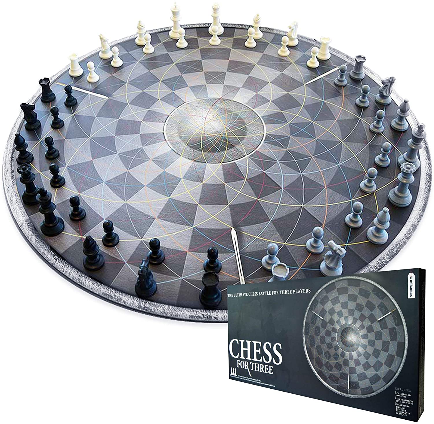 jeu d'échec pour jouer à trois