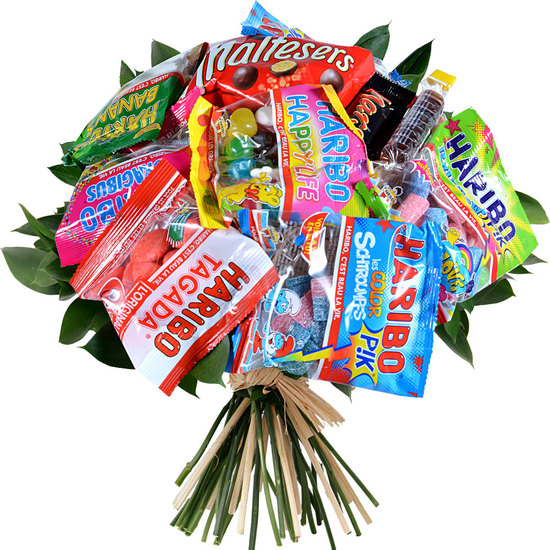 bouquet de bonbons et chocolats