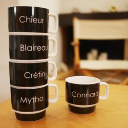 tasse café connard cretin