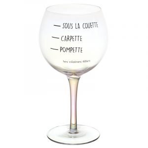 verre à vin pompette carpette