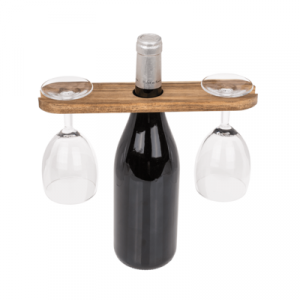 porte verre et bouteille apéro à deux
