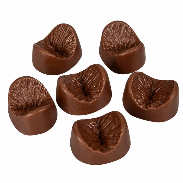 anus comestible chocolat