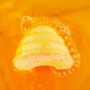 bombe de bain ruche abeille miel