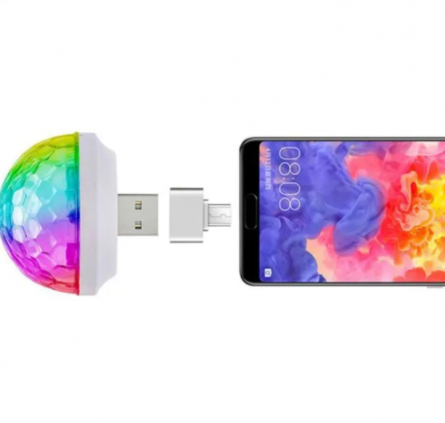 boule disco usb