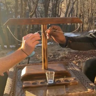 jeu à boire apero lancer d'anneau