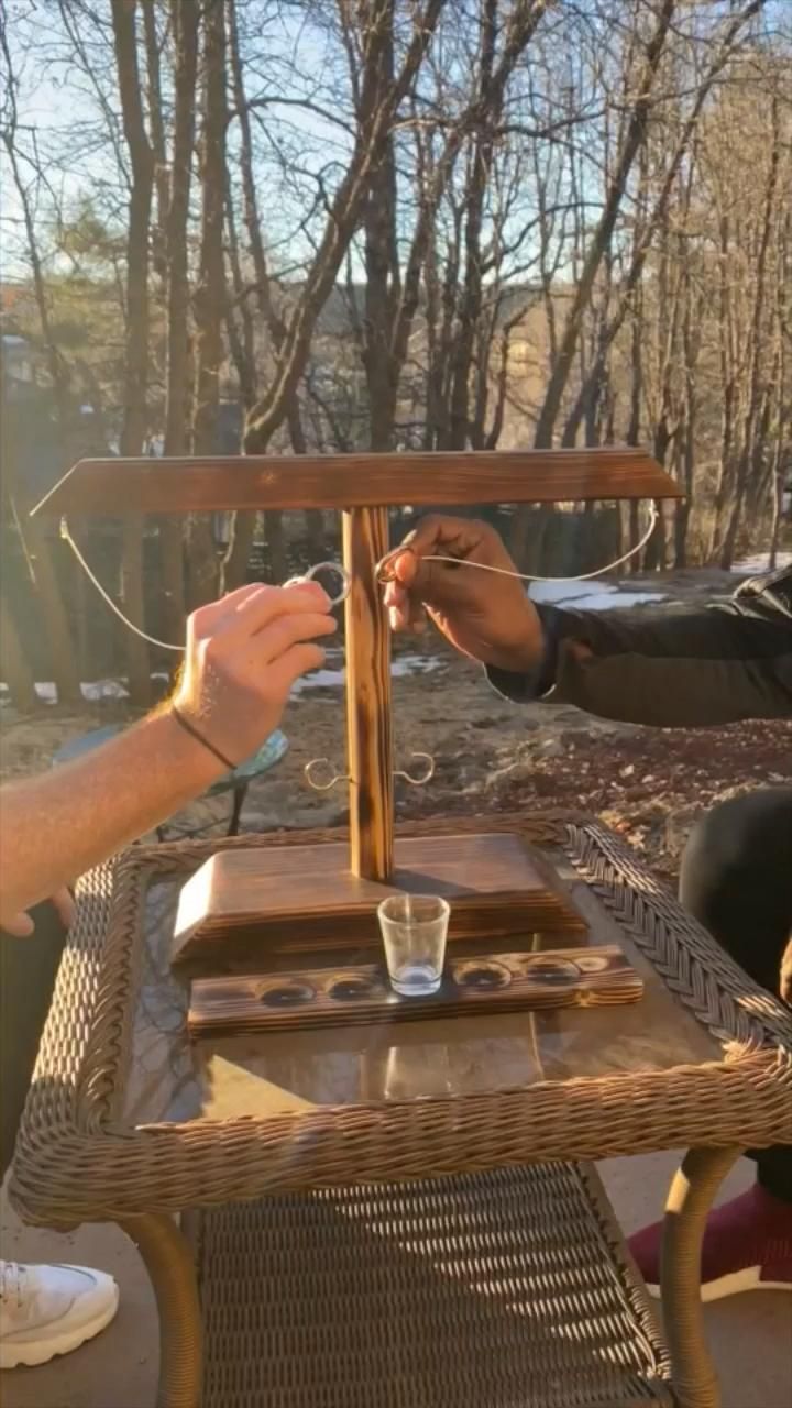 jeu à boire apero lancer d'anneau