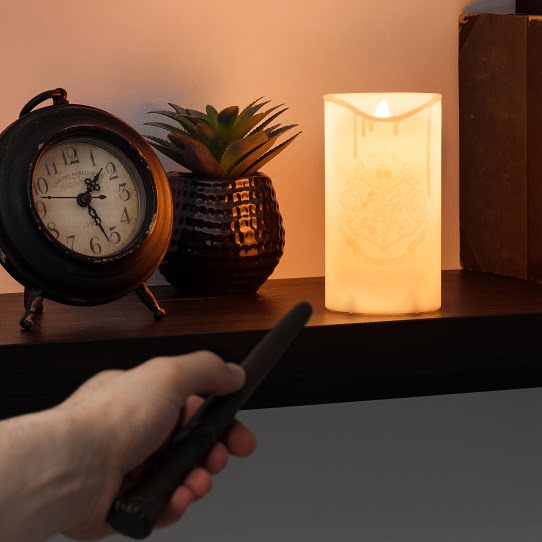 lampe bougie harry potter